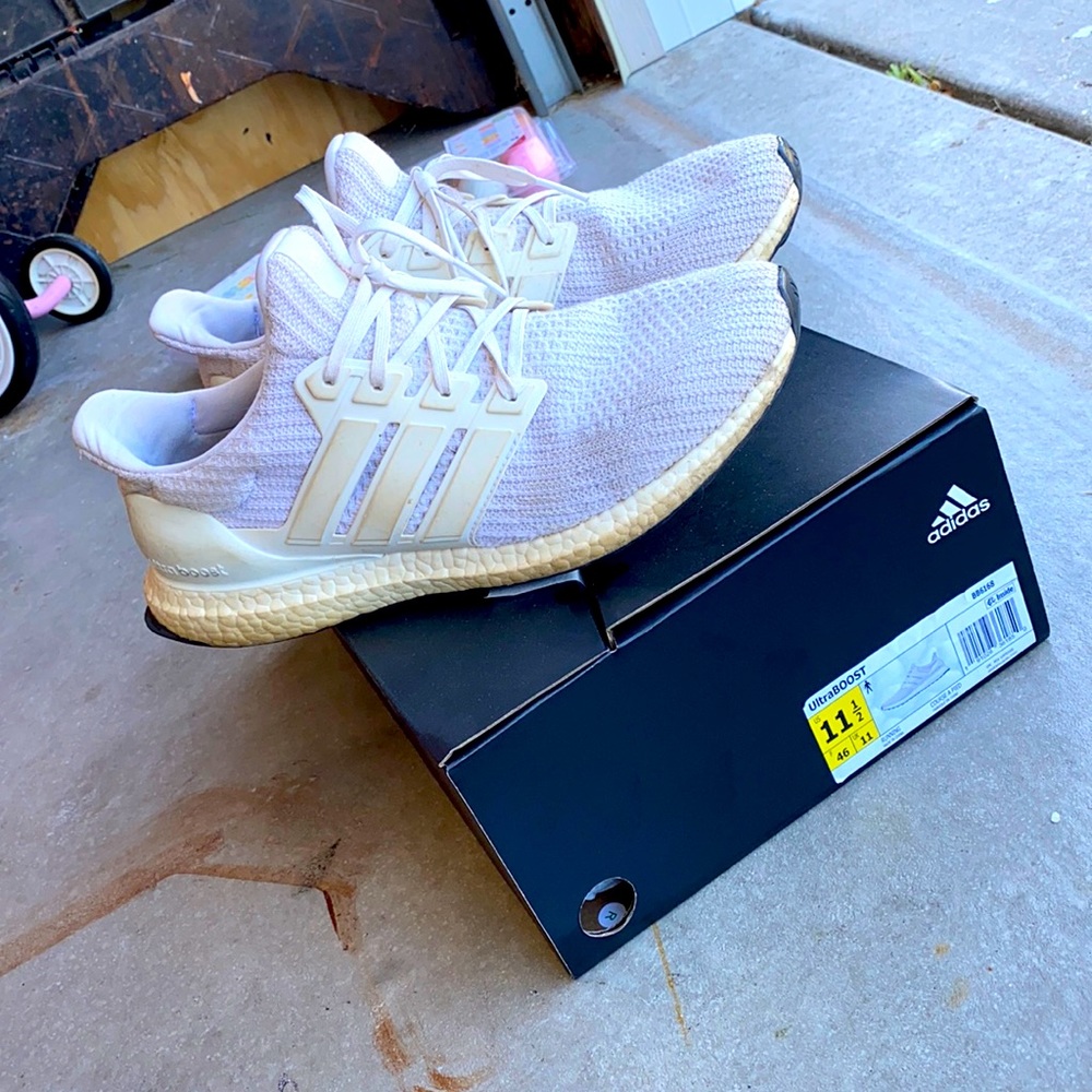 Used Adidas Ultraboost 4.0 Triple White